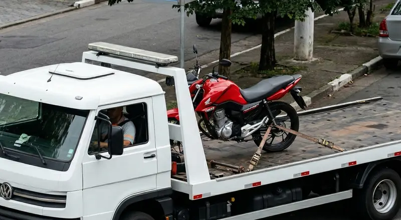 Reboque de moto em Franca – guincho especializado para motocicletas
